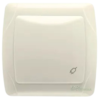 Розетка Viko Karmen ТВ бел 561010 — строительные материалы для мастеров и прорабов | Dirom