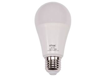 Лампа Luxel светодиодная A60 12W 220V 4000K Е27 064-NE — строительные материалы для мастеров и прорабов | Dirom