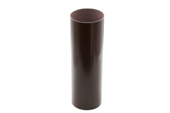 Труба водозливна D100мм L=3м коричнева   RAINWAY — будматеріали для майстрів та виконробів | Dirom