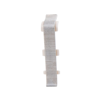 Соединитель д/плинтуса Arbiton INDO Алюминий светлый 41 — строительные материалы для мастеров и прорабов | Dirom