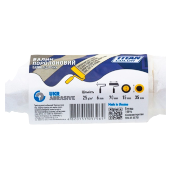 Валик поролоновый под ручку 6*35*100, TITAN COLOR (упак.2 шт) — строительные материалы для мастеров и прорабов | Dirom