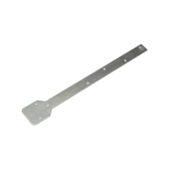Подовжувач кронштейна ринви, оцинк.сталь 350мм плоский RAINWAY — будматеріали для майстрів та виконробів | Dirom