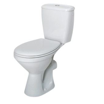 Унітаз-компакт Kolo Idol гор сл. 3/6 нижн. поідв. сид. поліпр. (1902600U) — будматеріали для майстрів та виконробів | Dirom