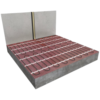 Нагрівальний  мат Heating mat 375 Вт 2,5 м2 — будматеріали для майстрів та виконробів | Dirom