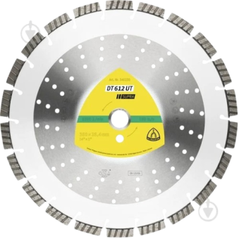 Круг алмазний по плитці KRONOFLEX DT612UT 230x2.6x22.23, 15 сегменти 42x2.6x12mm турбо стандарт 334047 — будматеріали для майстрів та виконробів | Dirom