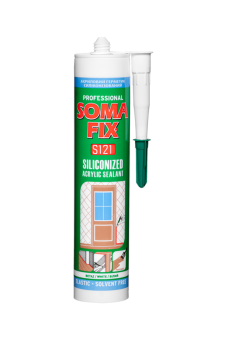 Герметик акриловый SOMA FIX "Жидкие гвозди" (белый), 310 мл — строительные материалы для мастеров и прорабов | Dirom