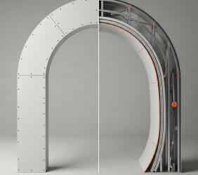 Арочний гіпсокартон — будматеріали для майстрів та виконробів | Dirom