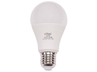Лампа Luxel светодиодная A60 10W 220V 4000K E27 060-NE — строительные материалы для мастеров и прорабов | Dirom