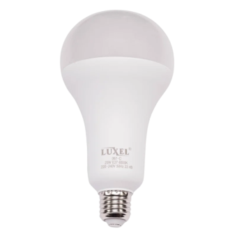 Лампа Luxel светодиодная A95 25W 6500К 220V E27 067-C — строительные материалы для мастеров и прорабов | Dirom