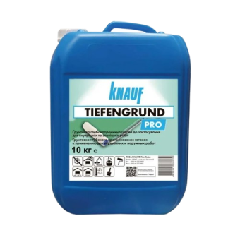 Грунтовка Тіфенгрунд (Tiefengrund), 10 кг — будматеріали для майстрів та виконробів | Dirom