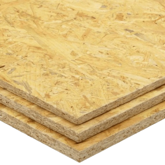 Плита вологостійка OSB-3 Kronospan 1,25м*2,5*12мм (81 шт/пал.) — будматеріали для майстрів та виконробів | Dirom