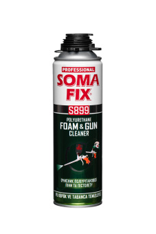 Очищувач монтажної піни SOMA FIX, 500 мл S899 — будматеріали для майстрів та виконробів | Dirom