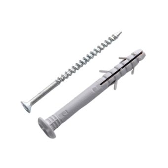 Дюбель-шур.забивной полипр. (потай) 6х80 (100 шт) (Супер) — строительные материалы для мастеров и прорабов | Dirom