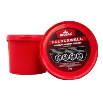 Клей для важких шпалер посилений REDBAG HOLDERWALL, 3 кг — будматеріали для майстрів та виконробів | Dirom