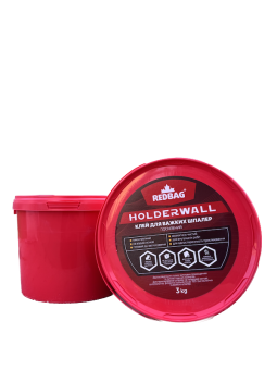 Клей для важких шпалер посилений REDBAG HOLDERWALL, 3 кг — будматеріали для майстрів та виконробів | Dirom
