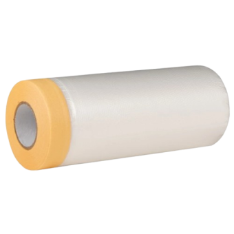 Малярна захистна стрічка із плівкою 1500х20 м (Best) — будматеріали для майстрів та виконробів | Dirom