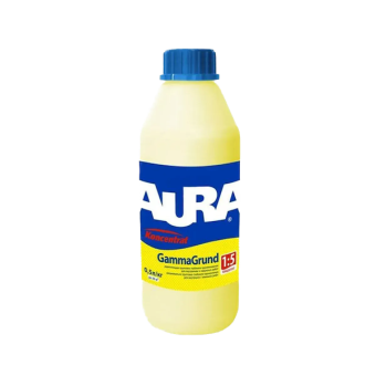 Грунтовка AURA Koncentrat GammaGrund укрепляющая (1:5), 1 л — строительные материалы для мастеров и прорабов | Dirom