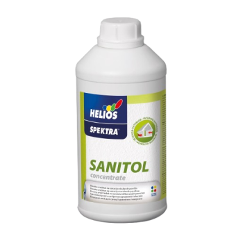 Антисептик-концетрат HELIOS Sanitol з біоцидами, 1 л — будматеріали для майстрів та виконробів | Dirom