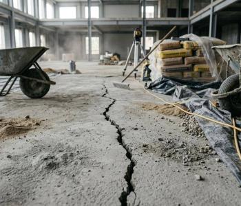 Почему трескается стяжка пола: разбор причин и решений — строительные материалы для мастеров и прорабов | Dirom