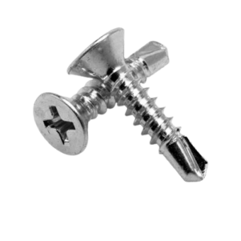 Саморіз г/к в металл с буром 3,5х35 (Wkret-Met, 1000 шт/уп) — будматеріали для майстрів та виконробів | Dirom