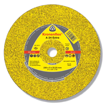 Диск відрізний по металу KRONOFLEX A 24 Extra (230 х 3 х 22,23, GER) 13492   — будматеріали для майстрів та виконробів | Dirom