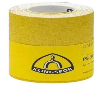 Папір наждачний на папер.основі PS30D/100/S/115x50000 KLINGSPOR 174090 — будматеріали для майстрів та виконробів | Dirom