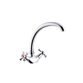 Змішувач KRM Rhein C032 для кухні CV017352 — будматеріали для майстрів та виконробів | Dirom