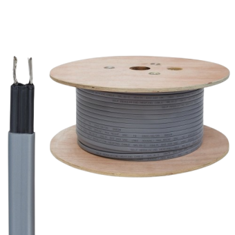 Кабель нагрівальний саморегулюючий SRL 16-2 (бух 300м) — будматеріали для майстрів та виконробів | Dirom