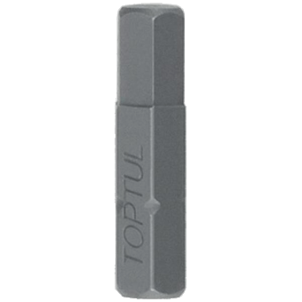 Насадка викруткова НЕХ 4*25мм, 1/4", S2, Титан (LT 500-070) — будматеріали для майстрів та виконробів | Dirom