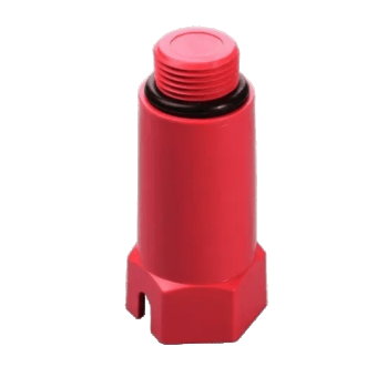 Заглушка Vsplast PPR  1/2" красная — строительные материалы для мастеров и прорабов | Dirom