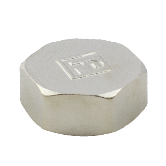 Заглушка 1/2" внутрішня нікель — будматеріали для майстрів та виконробів | Dirom