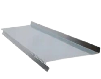 Козирок під утеплення (10 см) фасадний оцинкований 0,4 мм 2000мм — будматеріали для майстрів та виконробів | Dirom