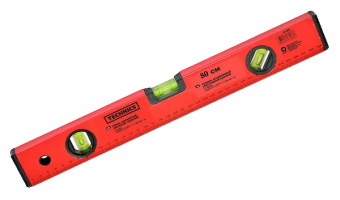 Рівень алюмінієвий посилений 80 см (Technics 14-032) — будматеріали для майстрів та виконробів | Dirom