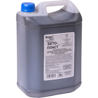 Пластифікатор в бетон БЕТО-ПЛАСТ Barwa Sam, 5л — будматеріали для майстрів та виконробів | Dirom