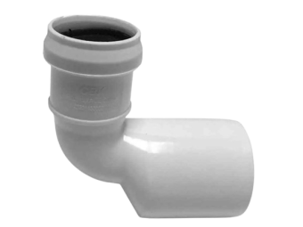 Перехід довгий 110*50 (редукція) (ПВХ) — будматеріали для майстрів та виконробів | Dirom