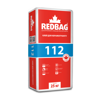 112 Клей для керамогранiту, 25кг — будматеріали для майстрів та виконробів | Dirom