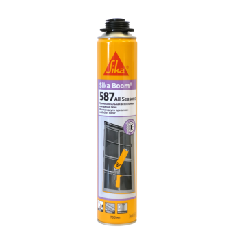 Пена монтажная SikaBoom-587 всесезонная (профессиональная)  750 мл — строительные материалы для мастеров и прорабов | Dirom