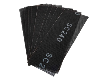 Сітка абразивна 105*280 (Р 240) (10 шт) — будматеріали для майстрів та виконробів | Dirom