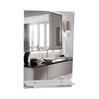 Дзеркало Хаст Прямокутник 400х600 ф (2.0) рож — будматеріали для майстрів та виконробів | Dirom