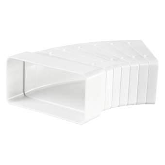 Коліно горизонтальне 55*110 45 гр 52510 — будматеріали для майстрів та виконробів | Dirom