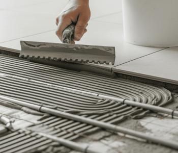 Клей для плитки теплої підлоги: що важливо знати — будматеріали для майстрів та виконробів | Dirom