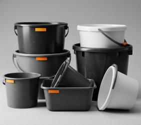 Відра, тази — будматеріали для майстрів та виконробів | Dirom