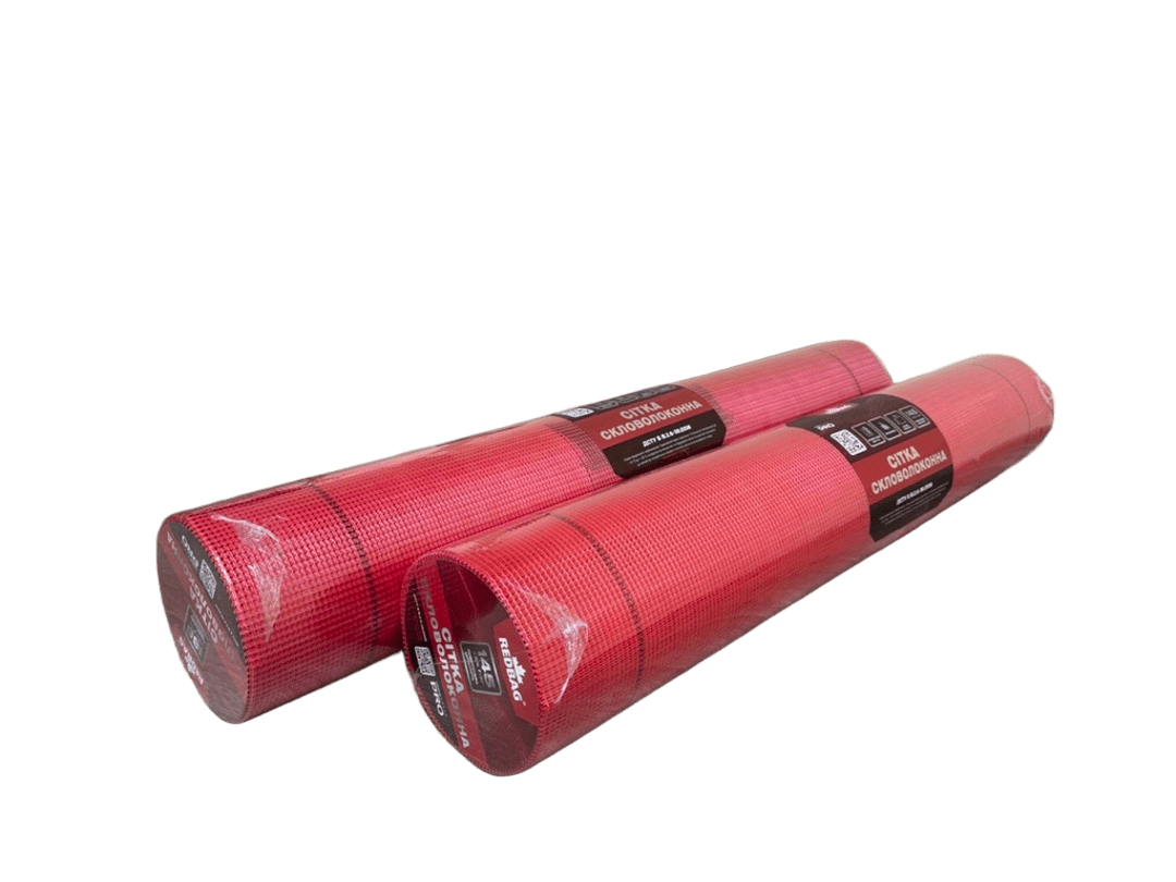 Сітка скловолоконна RED BAG 4*5 1*50м 145 г/м2 — будматеріали для майстрів та виконробів | Dirom