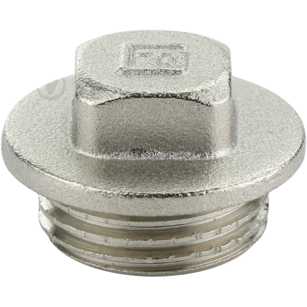 Заглушка 1/2" наружная никель — строительные материалы для мастеров и прорабов | Dirom