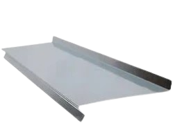 Козырек под утепление 100мм(19*133*19) фасадный оцинкованный 0,4мм 2000мм (с полимерным покрытием) — строительные материалы для мастеров и прорабов | Dirom