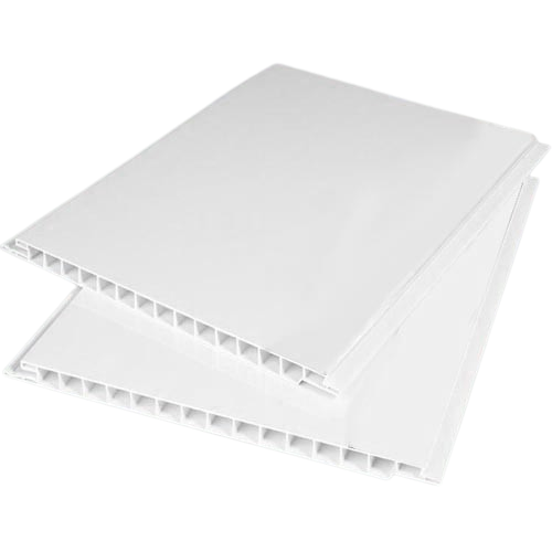 Панель пластик белый лак РИФ 6,0м*0,25м*7мм  (упак.6шт=9кв.м) — строительные материалы для мастеров и прорабов | Dirom