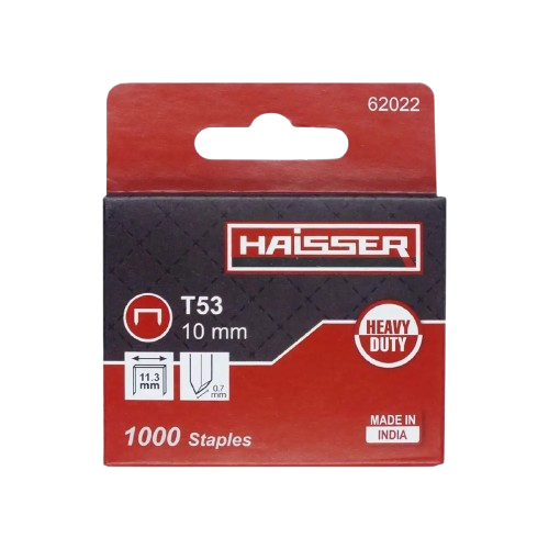 Скоби HAISSER для степлера 10х11.3х07мм(1000шт) 93930 — будматеріали для майстрів та виконробів | Dirom