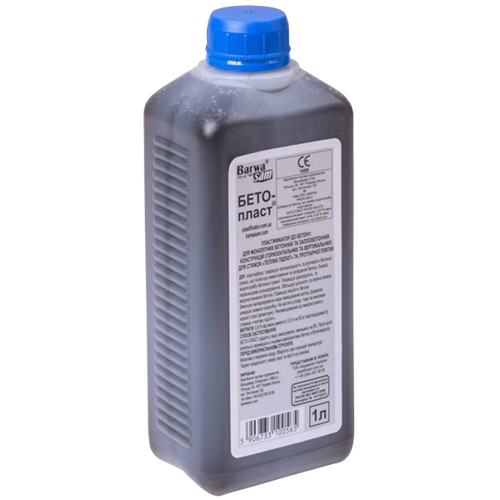 Пластификатор в бетон БЕТО-ПЛАСТ Barwa Sam, 1л — строительные материалы для мастеров и прорабов | Dirom