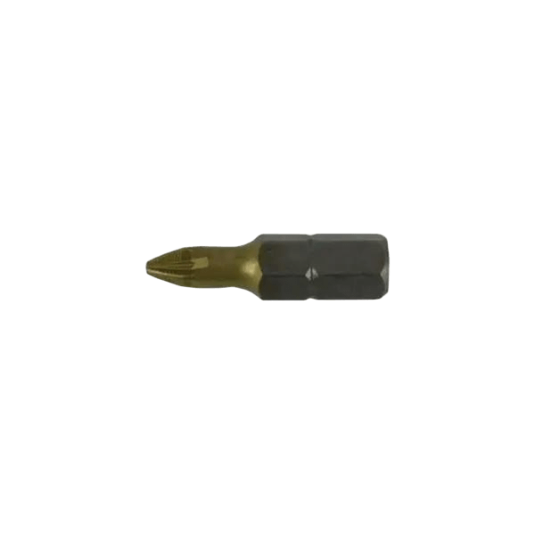 Насадка викруткова РZ1*25мм, 1/4", S2, Титан — будматеріали для майстрів та виконробів | Dirom