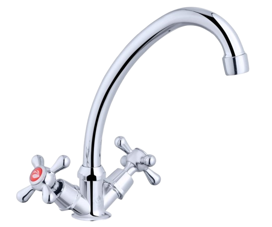 Смеситель Toledo-C033 для кухни без подв. M10 — строительные материалы для мастеров и прорабов | Dirom